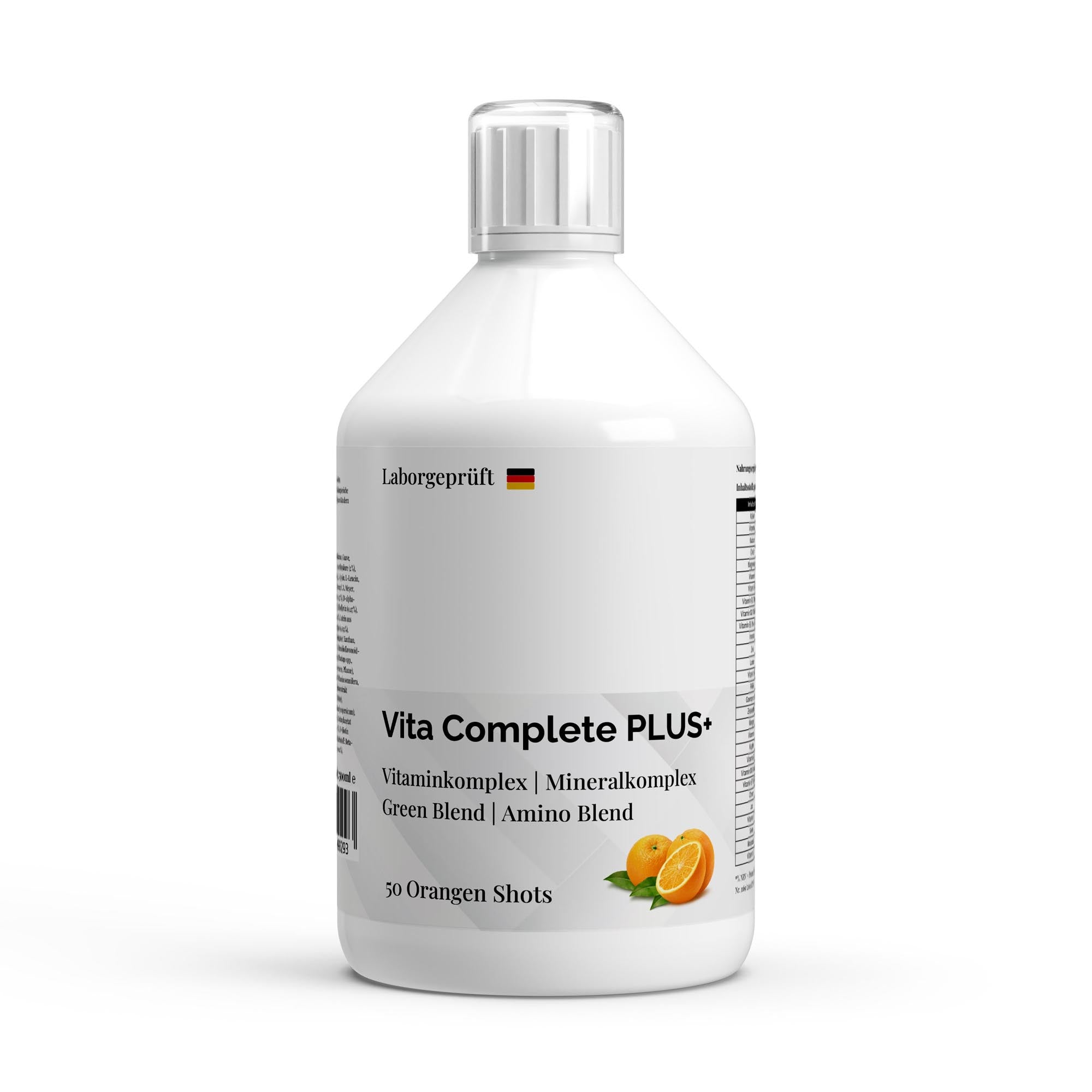 Vita Complete PLUS+ 50 веган шота - Свеж портокал - 500 мл