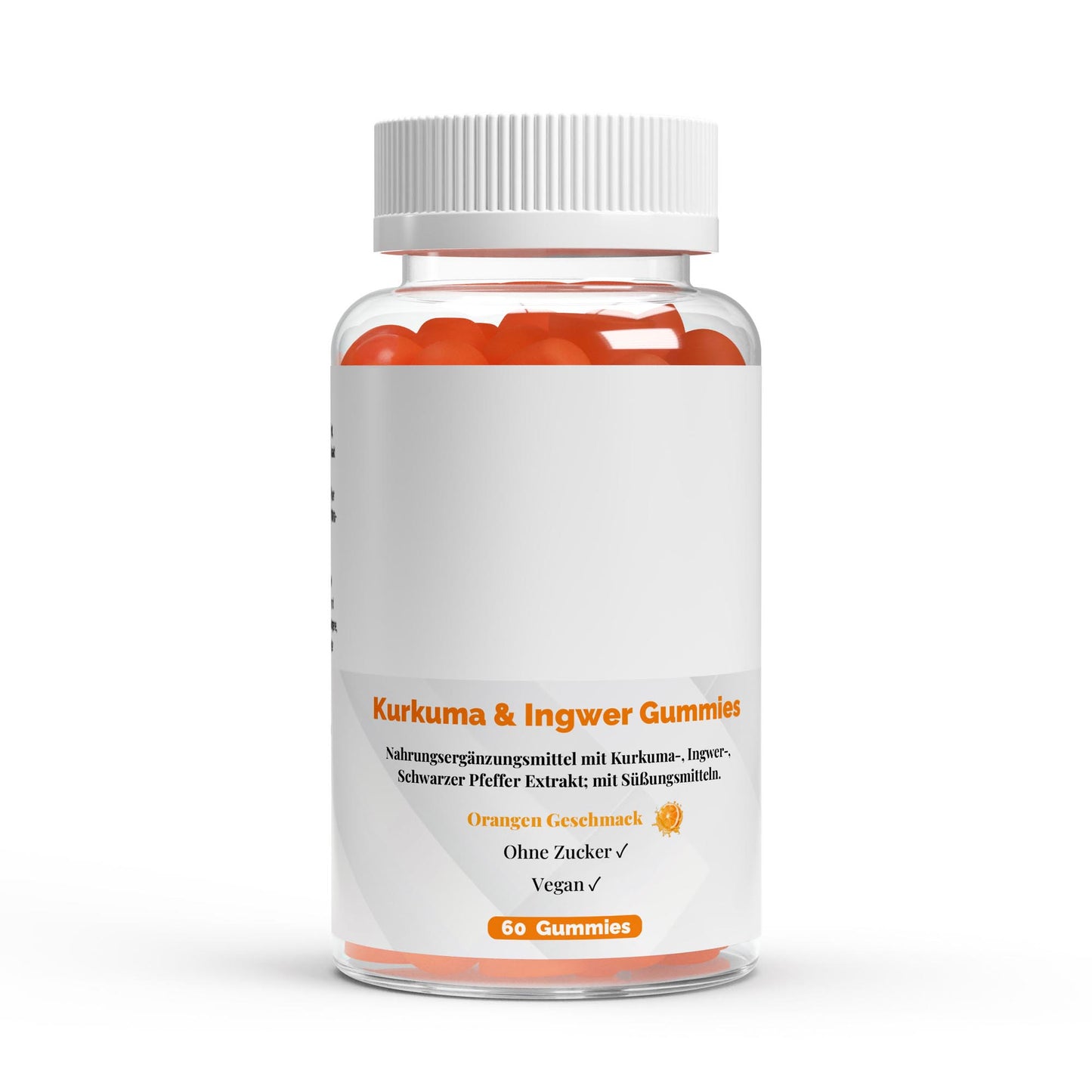 Жеирани бонбони с куркума + джинджифил + черен пипер - 60 бр.