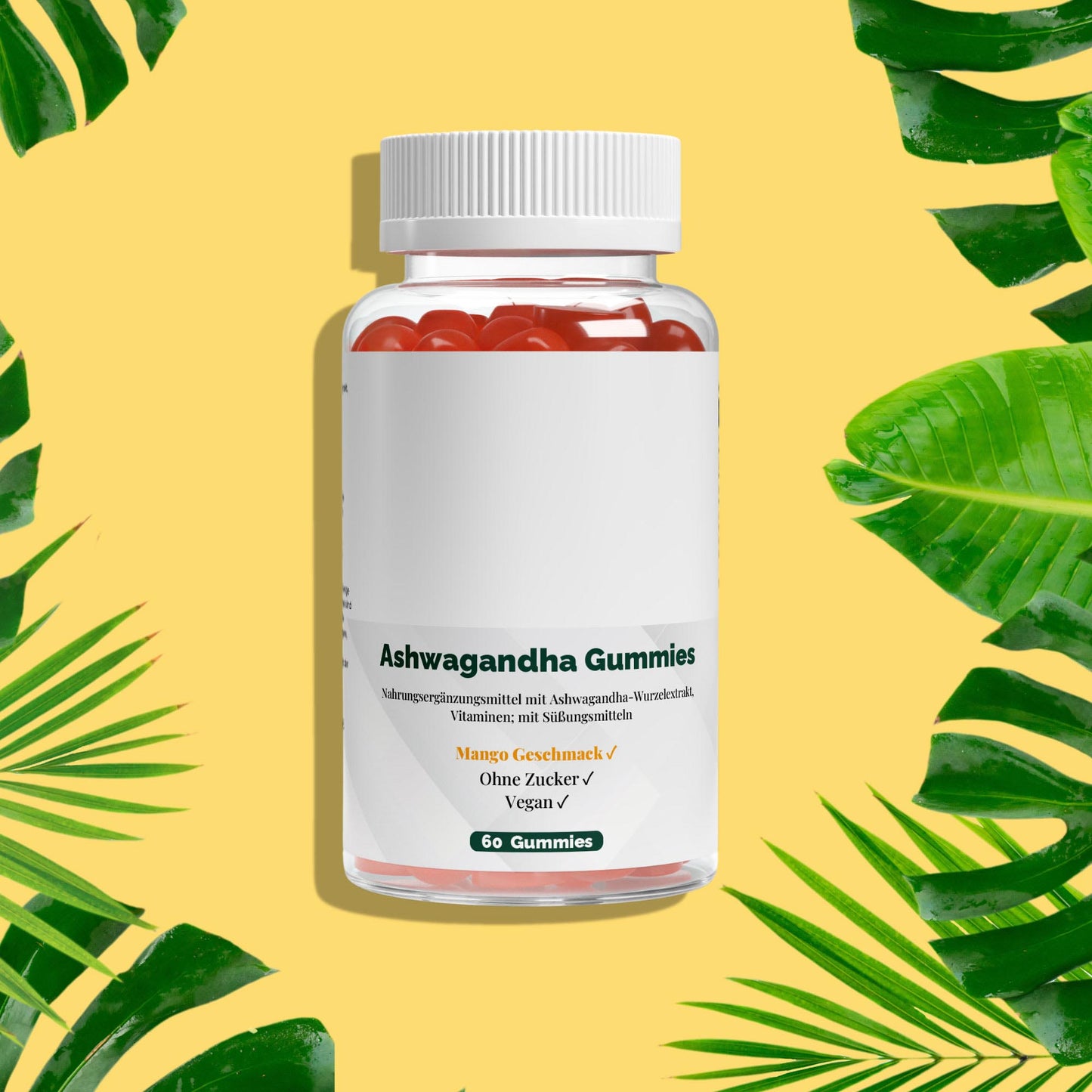 Ашваганда + Витамин B6 Желирани бонбони - 60 бр.