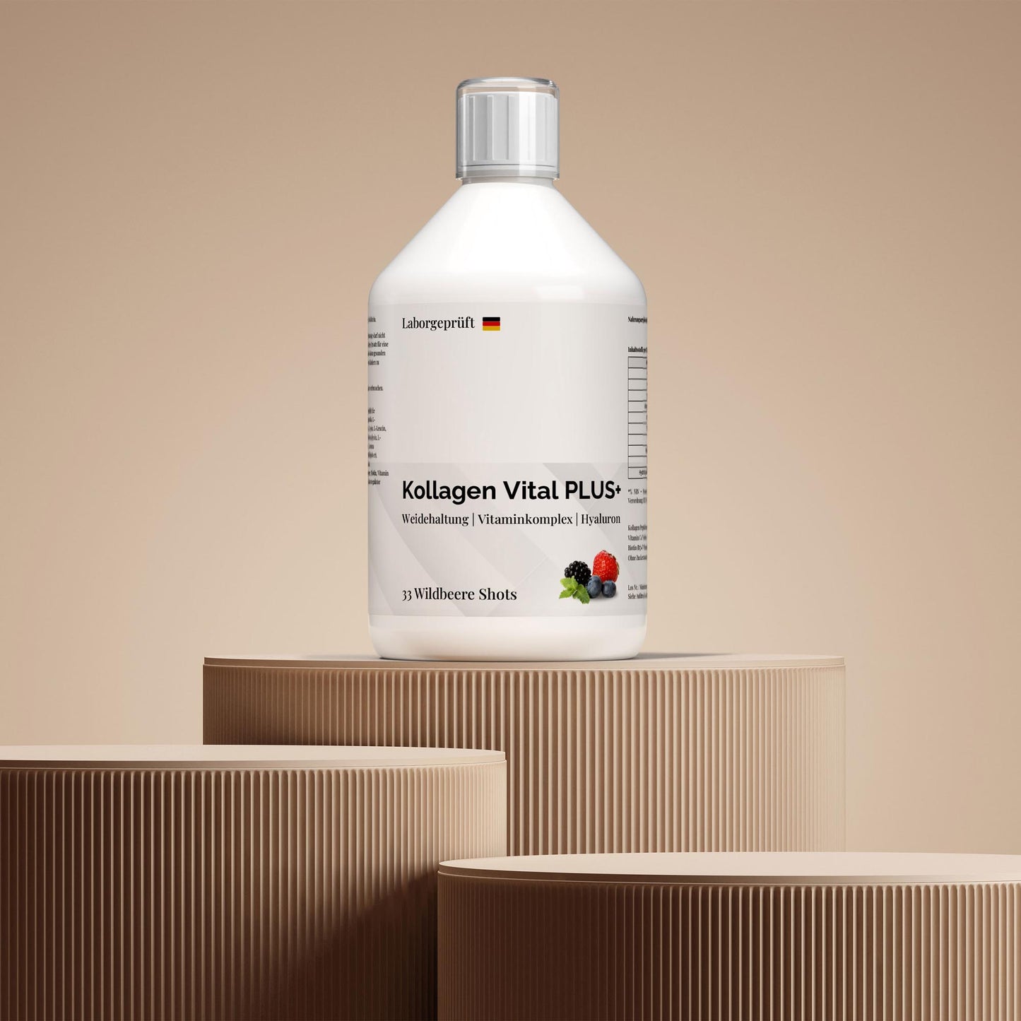 Collagen Vital PLUS+ Shots - Waldbeeren - 500 ml