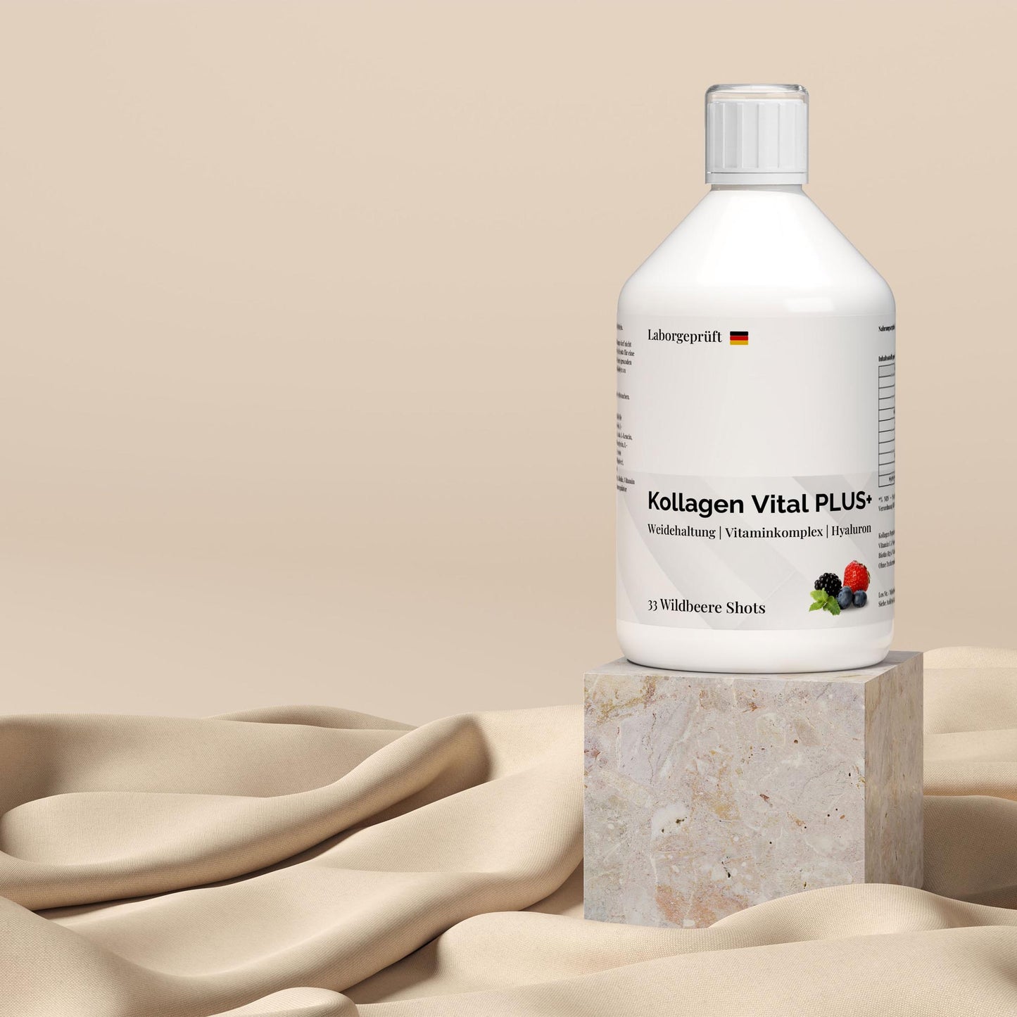 Collagen Vital PLUS+ Shots - Waldbeeren - 500 ml