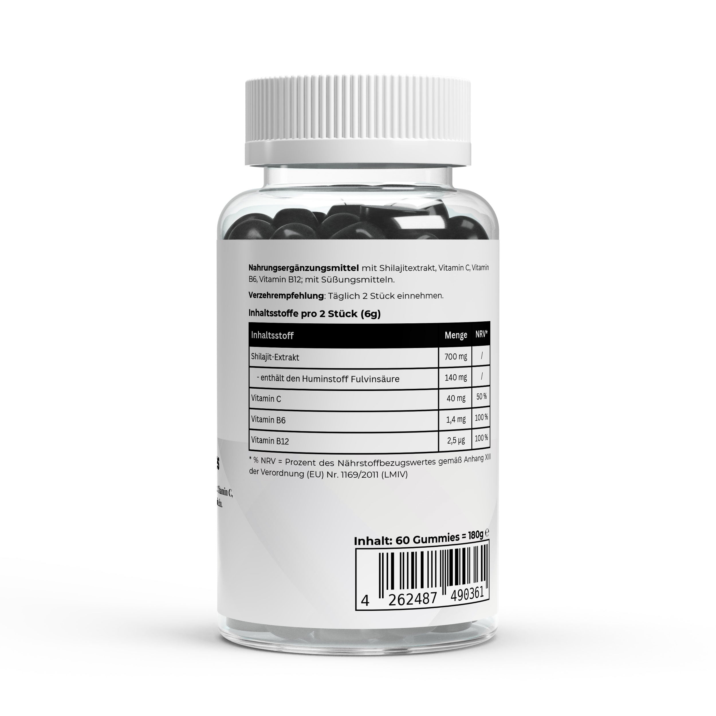 Shilajit Gummies + Витамин C,B6, B12 - 60 бр. Успех
