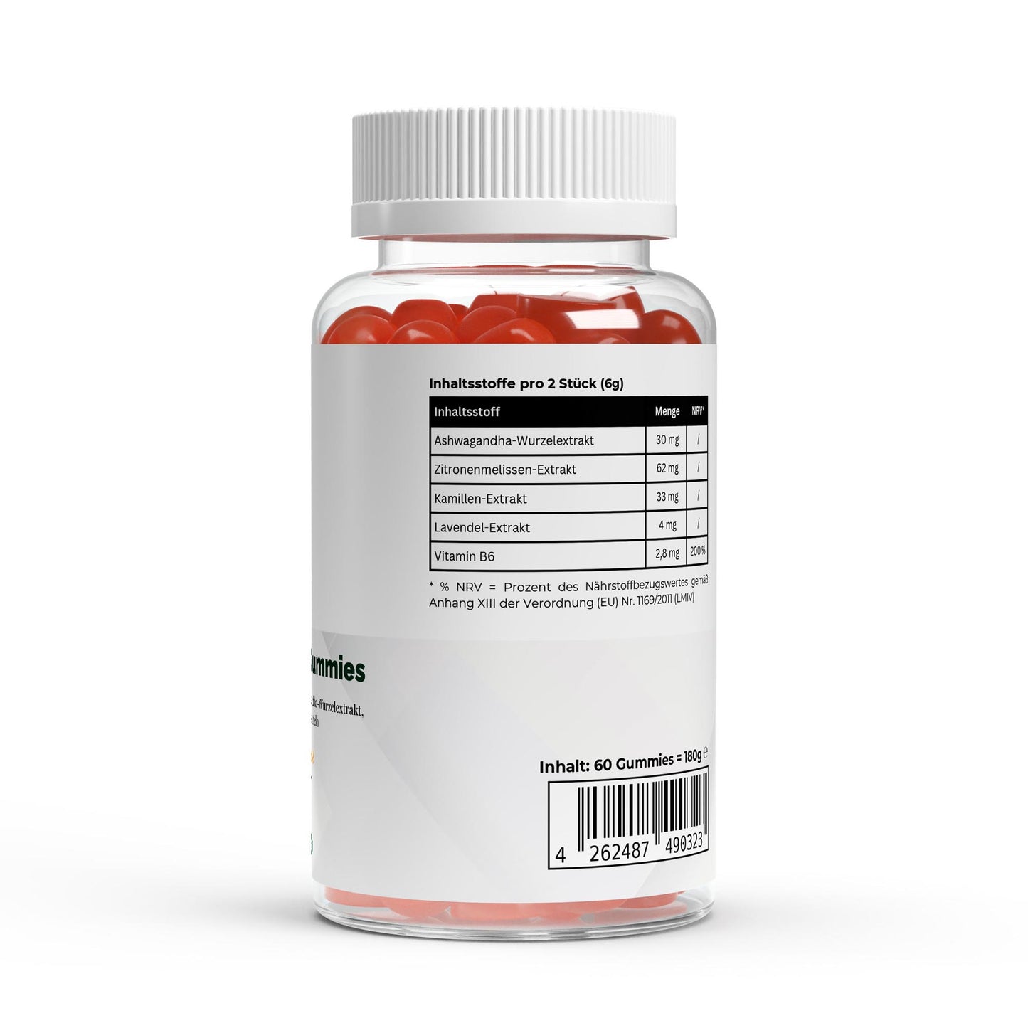 Ашваганда + Витамин B6 Желирани бонбони - 60 бр.