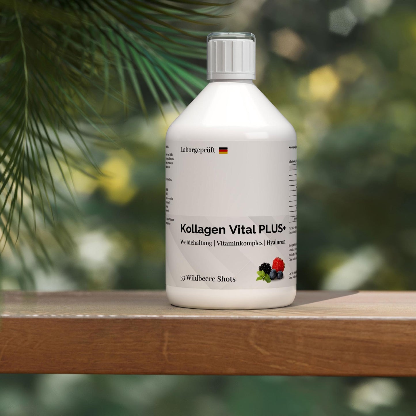Collagen Vital PLUS+ Shots - Waldbeeren - 500 ml