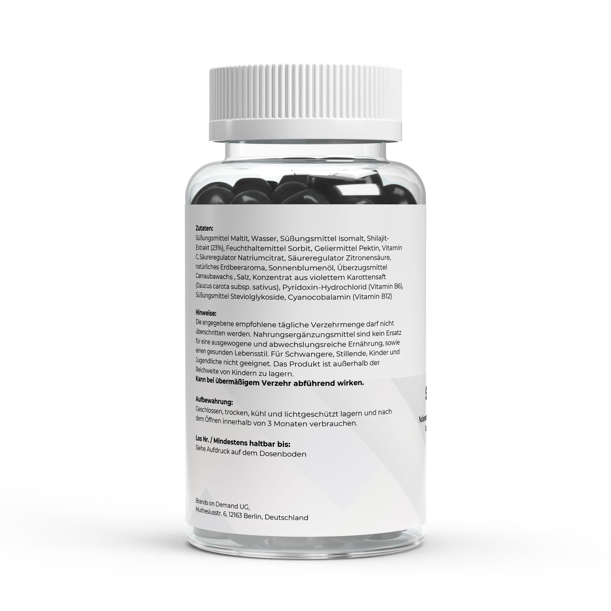 Shilajit Gummies + Витамин C,B6, B12 - 60 бр. Успех