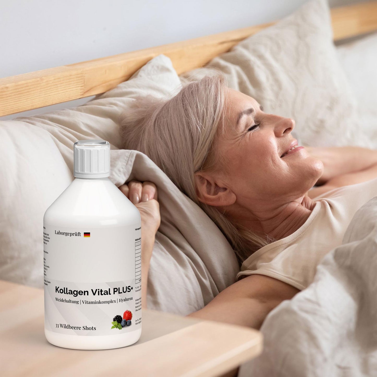 Collagen Vital PLUS+ Shots - Waldbeeren - 500 ml