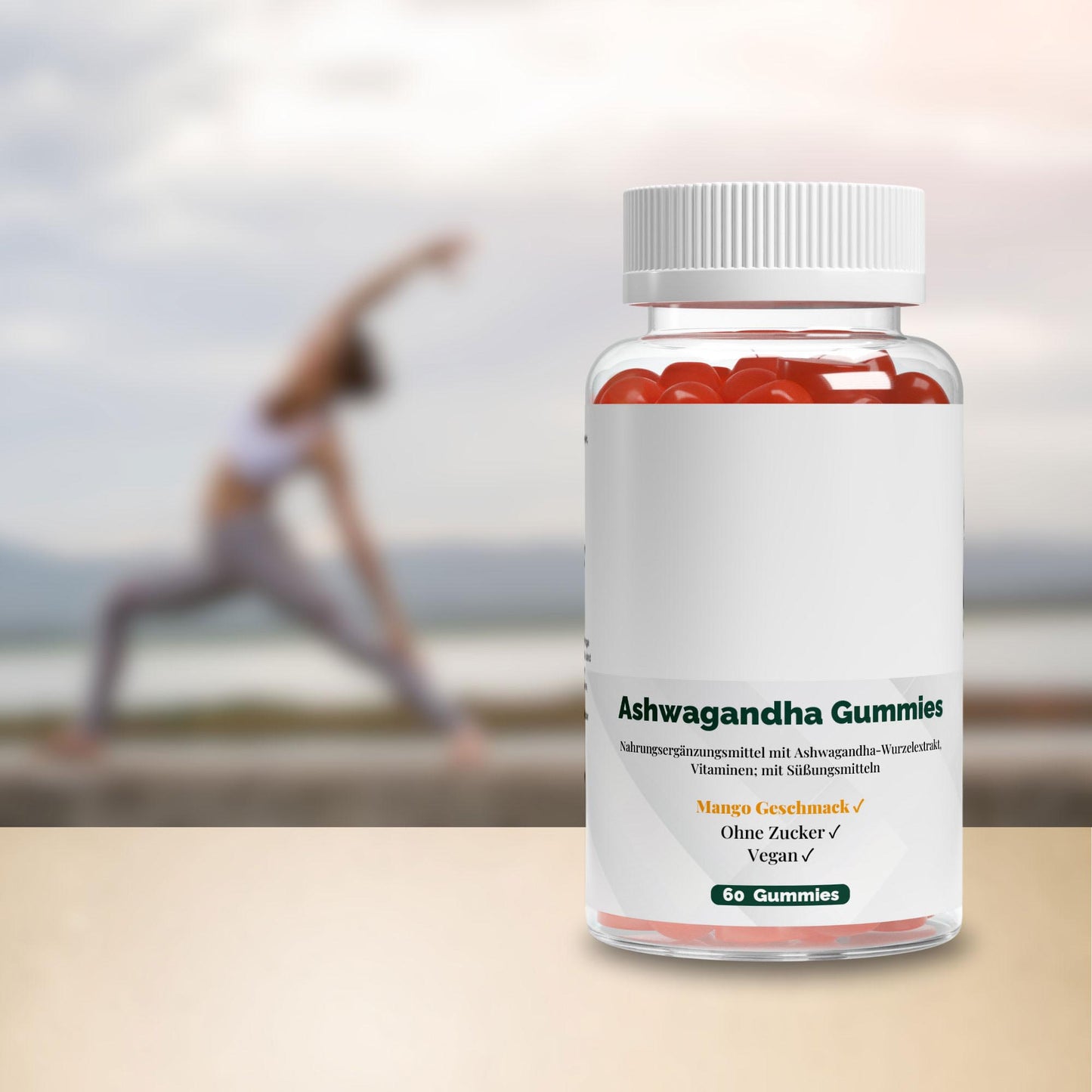 Ашваганда + Витамин B6 Желирани бонбони - 60 бр.