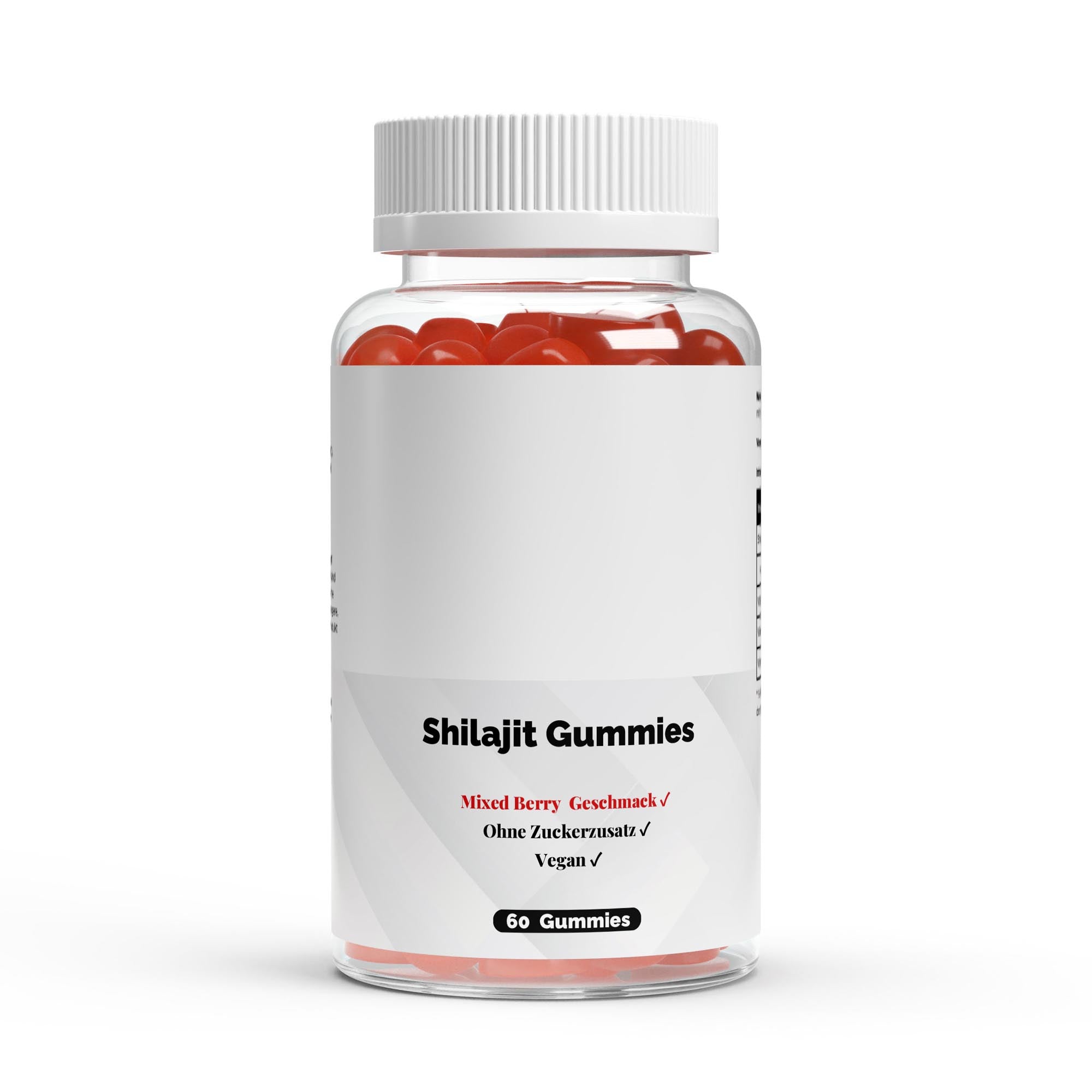 Премиум гумени бонбони Shilajit 1000 + витамин C, B6, B12 - 60 бр.