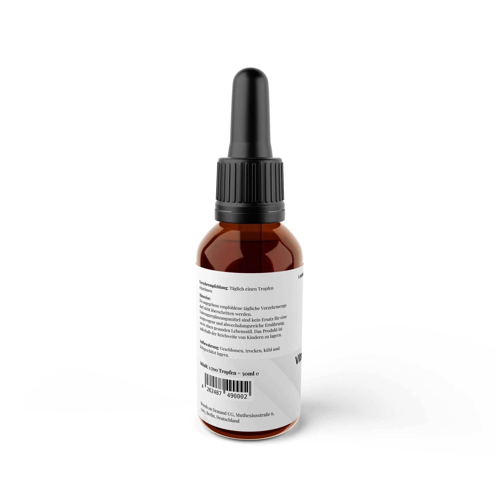 Витамин D3 + K2 - 1.700 Tropfen (1.000 IE) - 50 ml Успех